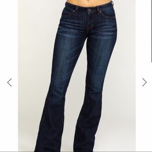 Idyllwind Womens Rebel Bootcut Jeans Dark Wash 4/34